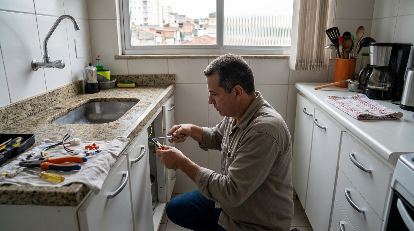 Troca de Torneira Elétrica em Campo Grande‑MS